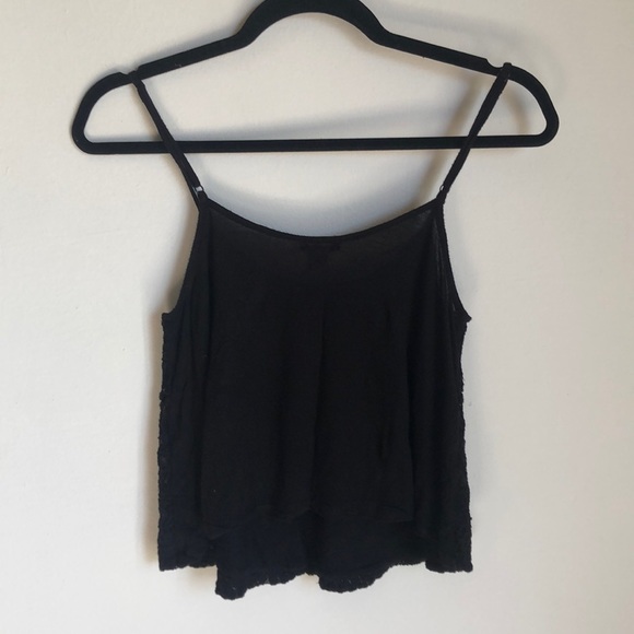 Bozzolo Black Lace Crop Top! - Picture 5 of 5